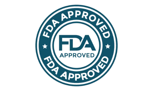 FDA approval style badge displayed with Balmorex Pro product
